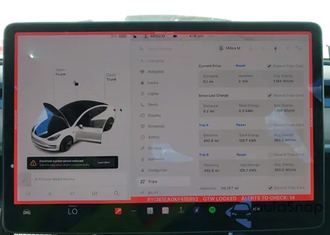 2019 Tesla Model 3 Long Range/Mid Range/Standard Range/Standard Range Plus from USA, damaged, VIN 5YJ3E1EA0KF415992